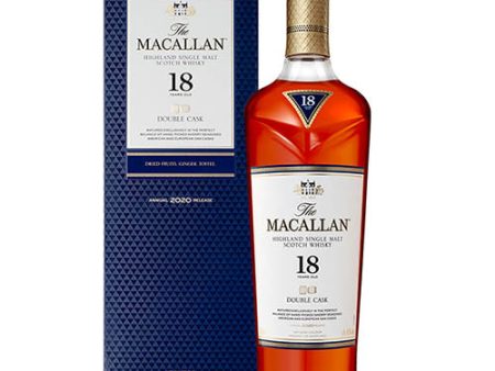 Macallan 18 Year Old Scotch Double Cask - 750ML Hot on Sale