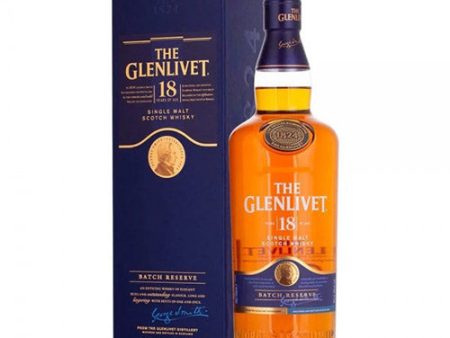 Glenlivet Scotch Single Malt 18 Year - 750ML Online Hot Sale