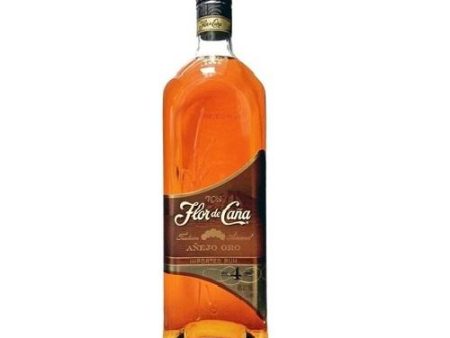 Flor de Cana Rum Anejo Oro 4 Year - 1.75L Online now