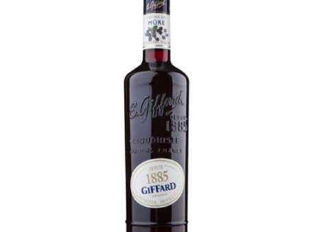 Giffard Liqueurs Crème de Mûre (Blackberry) - 750ML For Discount