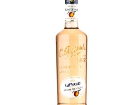 Giffard Liqueurs Crème de Pêche de vigne (Vineyard Peach) - 750ML For Cheap